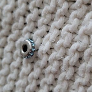 Aquamarine like Bracelet Charm